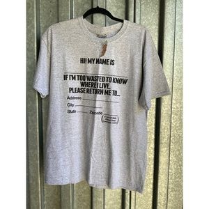 10/$30💵 Spencer Grey Tee Sz L